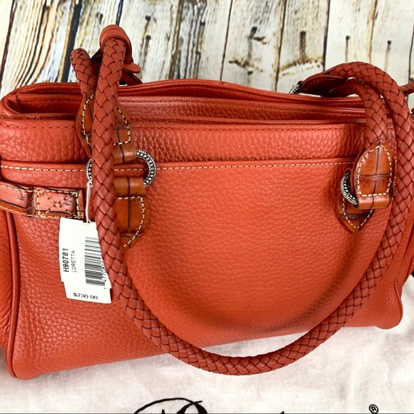 Brighton “Loretta” Leather Satchel - Picture 6 of 14